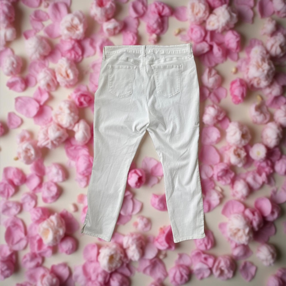 NYDJ AMI Skinny Ankle Jeans “Liftxtuck Technology”-Stretch Mid Rise Women 14! - Picture 7 of 16